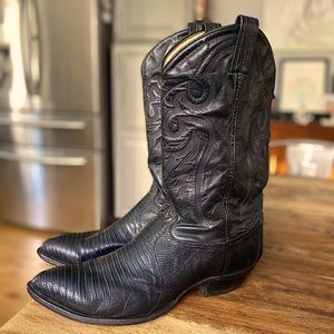 Tony Lama Lizard Cowboy Boots